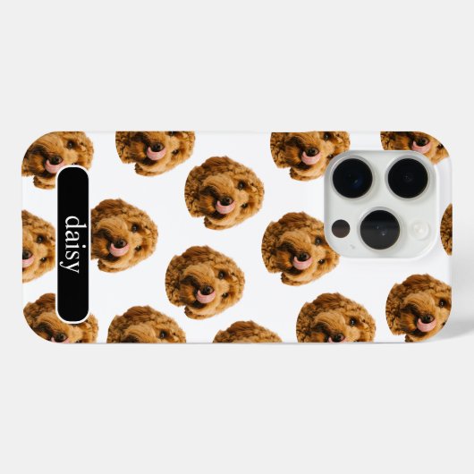 Benutzerdefiniertes Pet-Foto und Name-Handy-Fall Case-Mate iPhone Hülle (Rückseite (Horizontal))