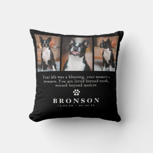 Benutzerdefiniertes Pet-Loss-Memorial-Angebot und  Kissen