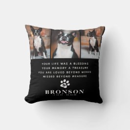 Benutzerdefiniertes Pet-Loss-Memorial-Angebot und  Kissen