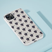 Benutzerdefiniertes Pet-Portrait und Skriptnamen-Ü iPhone Hülle