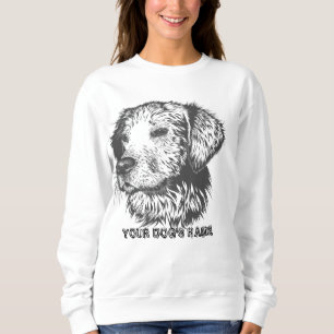 Benutzerdefiniertes Pet-T-Shirt mit Pet-Namen PE Sweatshirt