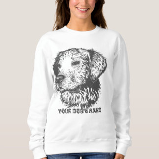 Benutzerdefiniertes Pet-T-Shirt mit Pet-Namen | PE Sweatshirt