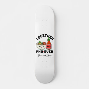 Benutzerdefiniertes Pho Pun Skateboard-Geschenk Skateboard