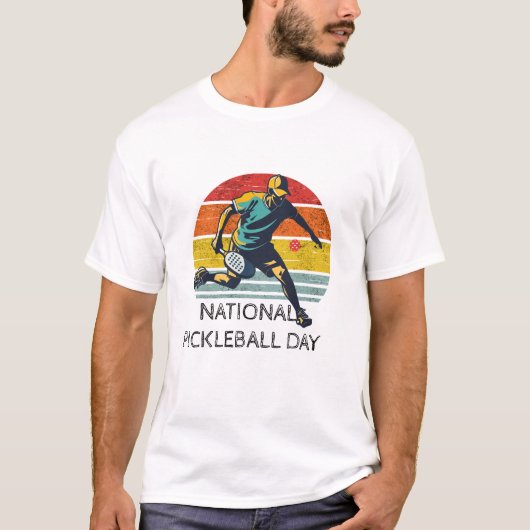 Benutzerdefiniertes Pickleball-Shirt | Pickleball- T-Shirt (Vorderseite)