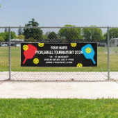 Benutzerdefiniertes Pickleball-Turnier Outdoor-Ban Banner (Insitu)