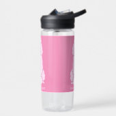 Benutzerdefiniertes Pink-Poodle Trinkflasche (Links)