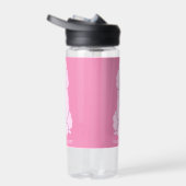 Benutzerdefiniertes Pink-Poodle Trinkflasche (Rechts)