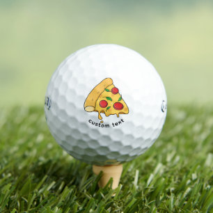 Benutzerdefiniertes Pizza-Design Golfball-Geschenk Golfball