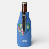 Benutzerdefiniertes Planet Erde Herz Flaschenkühler (Flasche Rückseite)