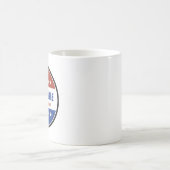 Benutzerdefiniertes politisches Logo Kaffeetasse (Mittel)