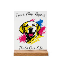Benutzerdefiniertes Pop Art Labrador Design