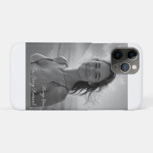 Benutzerdefiniertes Portrait von ihr – einfaches F Case-Mate iPhone Hülle (Rückseite (Horizontal))