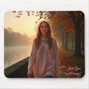 Benutzerdefiniertes Porträt von ihr – Ein besonder Mousepad
