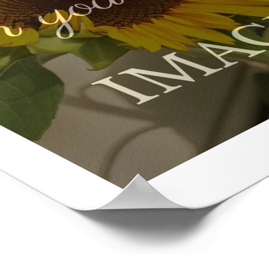 Benutzerdefiniertes Poster (Ecke)