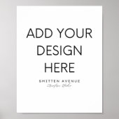 Benutzerdefiniertes Poster 8x10 (Matte) (Vorne)