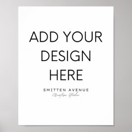 Benutzerdefiniertes Poster 8x10 (Matte)