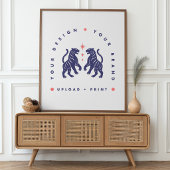 Benutzerdefiniertes Poster | Design-Upload A2 Port