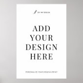 Benutzerdefiniertes Poster-Druck 24x36"-Wandsignat Poster (Vorne)