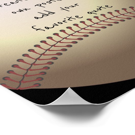 benutzerdefiniertes Poster fügt ein eigenes Angebo (Ecke)