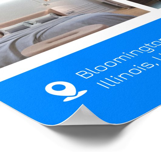 Benutzerdefiniertes Poster für Real Anwesen (Ecke)