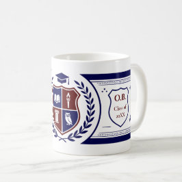 Benutzerdefiniertes Preppy Ivy League Akademisches Kaffeetasse