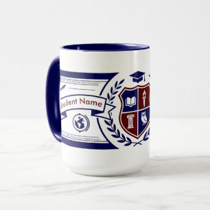 Benutzerdefiniertes Preppy Ivy League Akademisches Tasse