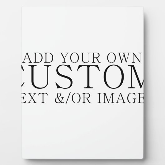 Benutzerdefiniertes Produkt Fotoplatte (Vorderseite)