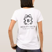 Benutzerdefiniertes professionelles Firmenlogo Pro T-Shirt (Rückseite)