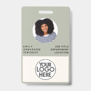 Benutzerdefiniertes professionelles Foto-ID-Firmen Ausweis