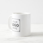 Benutzerdefiniertes professionelles Logo für Unter Kaffeetasse (Vorderseite Links)