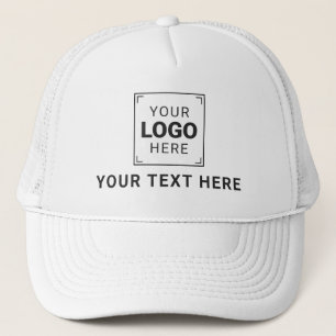 Benutzerdefiniertes professionelles Logo und Text Truckerkappe