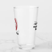 Benutzerdefiniertes Prohibition Circle Sign Glas (Links)