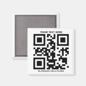 Benutzerdefiniertes Prospektmagazin für QR-Code Magnet (Vorderseite/Rückseite)
