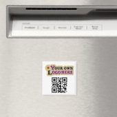 Benutzerdefiniertes Prospektmagazin für QR-Code Magnet (In Situ (Geschirrspüler))