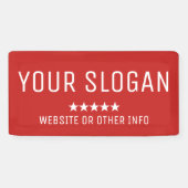 Benutzerdefiniertes Protestgerät für lokale und St Banner (Horizontal)