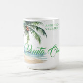 Benutzerdefiniertes Punta Cana Strand Souvenir Kaffeetasse (Mittel)