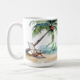 Benutzerdefiniertes Punta Cana Strand Souvenir Kaffeetasse