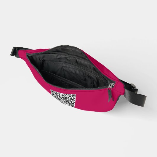 Benutzerdefiniertes QR Code Fanny Pack - Farben au Bauchtasche (Offen)