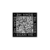 Benutzerdefiniertes QR-Code-Farbgummistempel Beisp Gummistempel (Prägung)