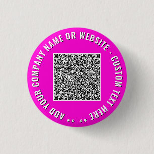 Benutzerdefiniertes QR-Code-Geschäftsförderbutton- Button
