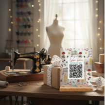 Benutzerdefiniertes QR-Code-Geschäftsschild für Sc