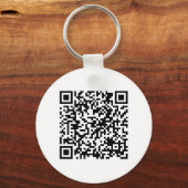 Benutzerdefiniertes QR-Code-Logo Geschäft Schlüsselanhänger (Rückseite)