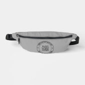 Benutzerdefiniertes QR Code Text Fanny Pack Farben Bauchtasche (Vorderseite)