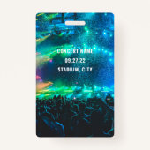 Benutzerdefiniertes QR-Foto Weißer VIP-Zugriff Ausweis (Rückseite)