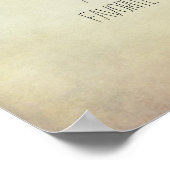 benutzerdefiniertes Quadrat-Poster fügen Sie Ihr A Poster (Ecke)