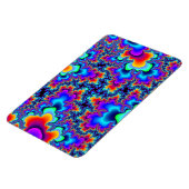 Benutzerdefiniertes Rainbow-Fraktal-Foto-Magnet Magnet (Linke Seite)