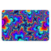 Benutzerdefiniertes Rainbow-Fraktal-Foto-Magnet Magnet (Horizontal)