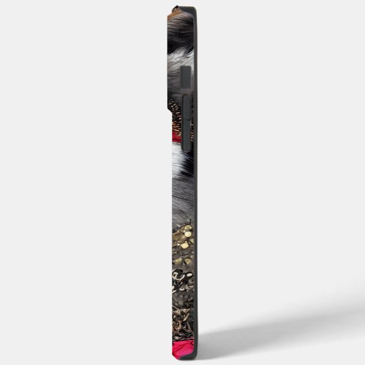 Benutzerdefiniertes Red and Gold Fox Design Case-Mate iPhone Hülle (Rückseite / Links)