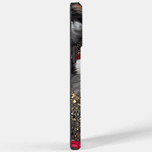 Benutzerdefiniertes Red and Gold Fox Design Case-Mate iPhone Hülle (Rückseite / Rechts)