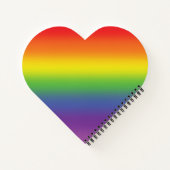 Benutzerdefiniertes Regenbogenschaltblatt Notizblock (Rückseite)